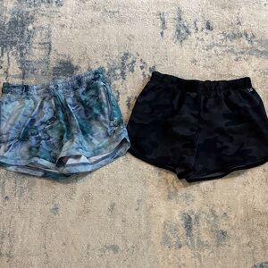 Kids Tie-Dye and Camo Athletic Shorts Set